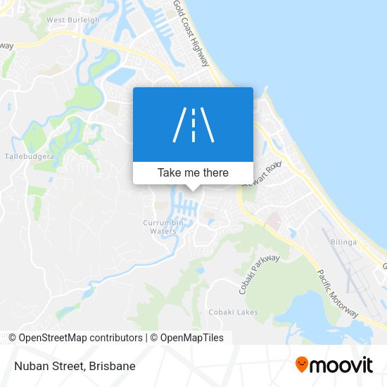 Nuban Street map