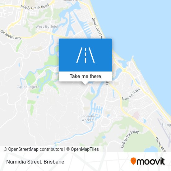 Numidia Street map