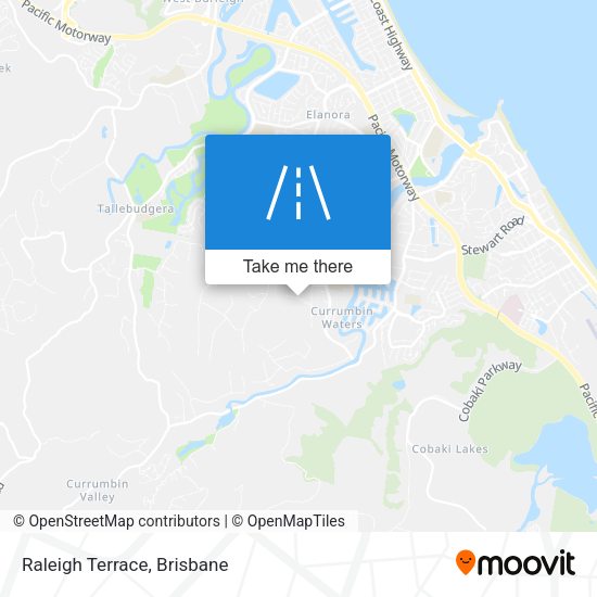 Raleigh Terrace map