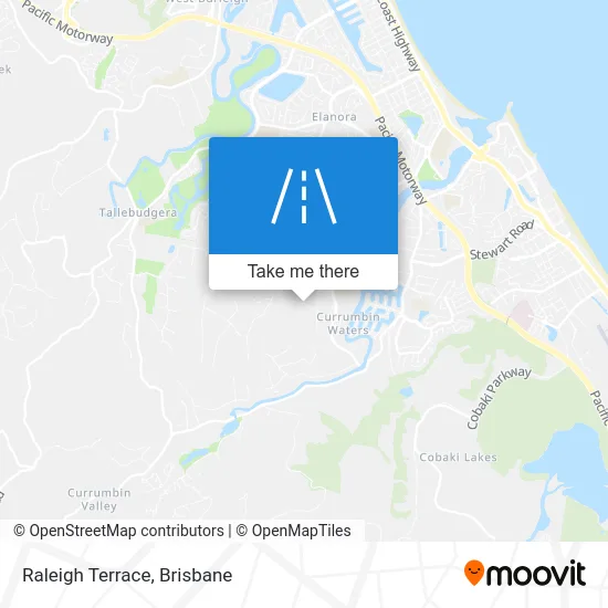 Mapa Raleigh Terrace