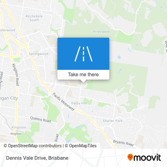Dennis Vale Drive map