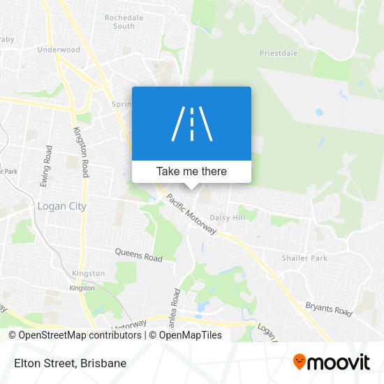 Elton Street map
