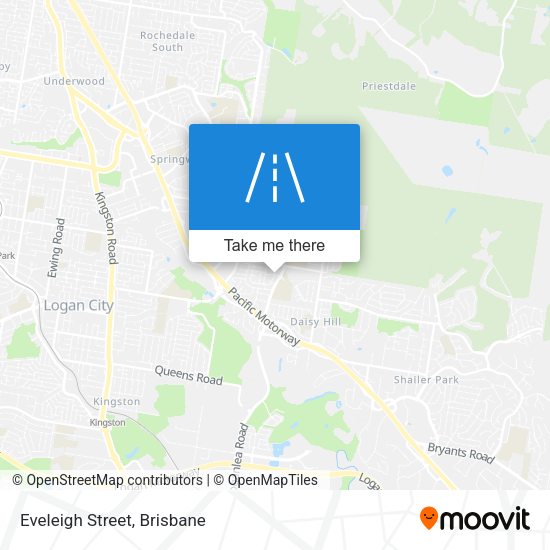 Eveleigh Street map