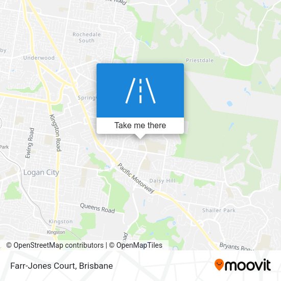 Farr-Jones Court map