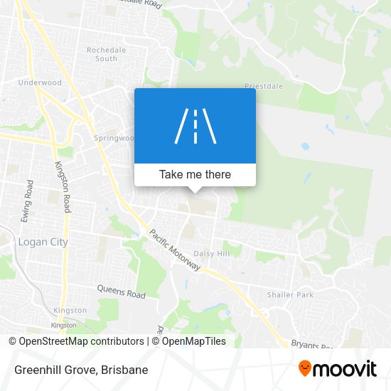 Greenhill Grove map