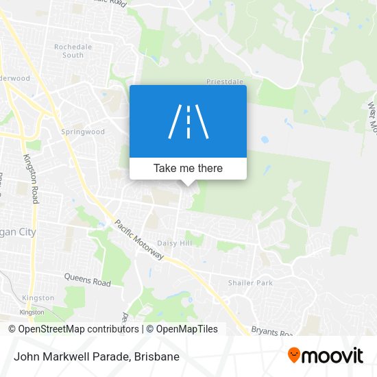 John Markwell Parade map