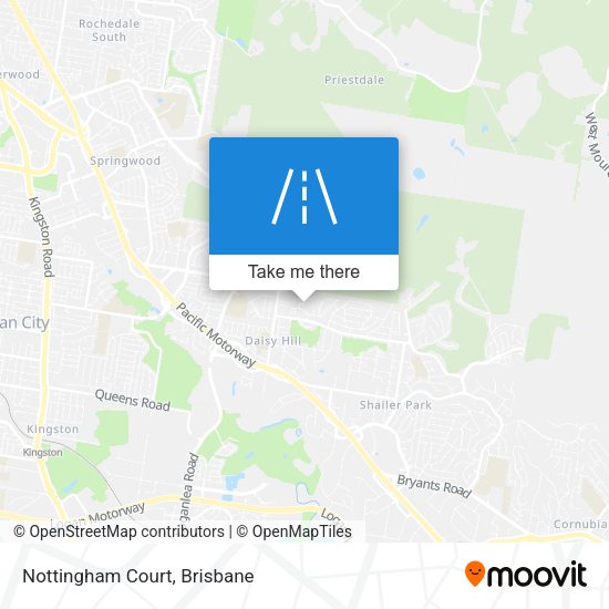 Nottingham Court map