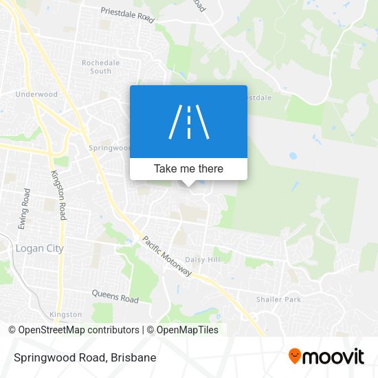 Springwood Road map
