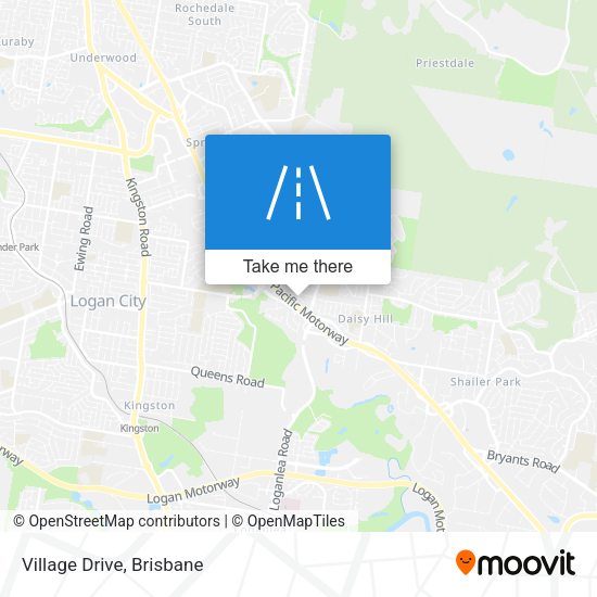 Village Drive map