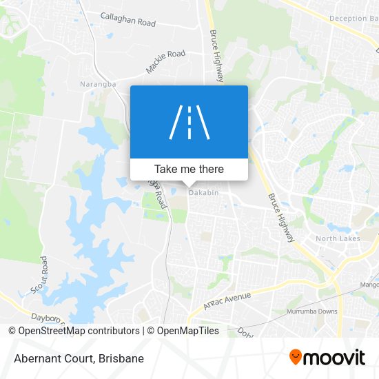 Abernant Court map