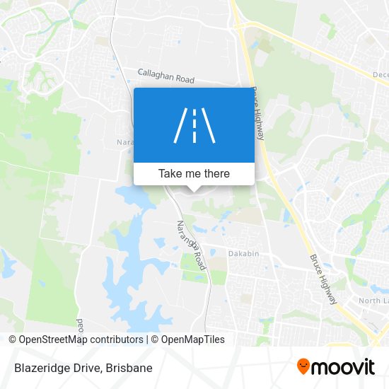 Blazeridge Drive map