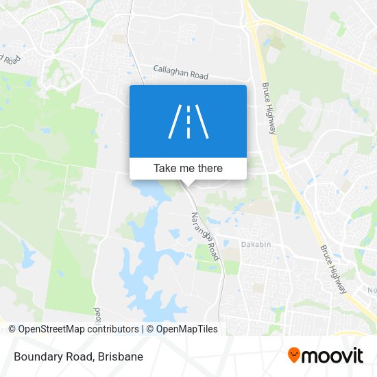 Boundary Road map