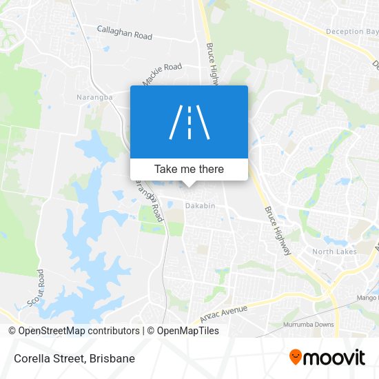 Corella Street map