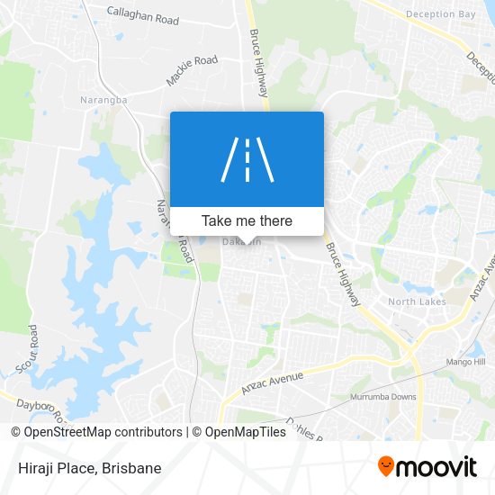 Hiraji Place map