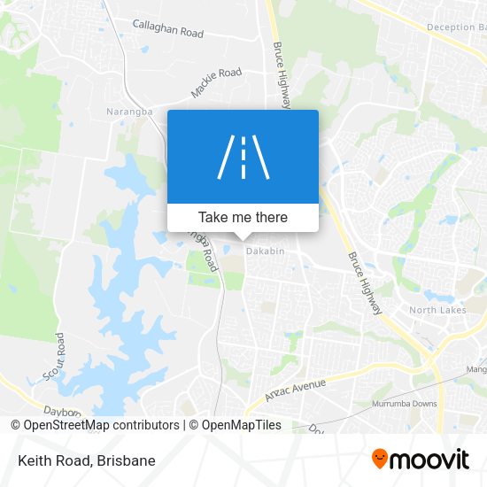 Keith Road map