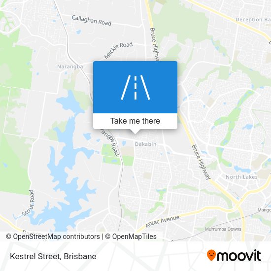 Kestrel Street map