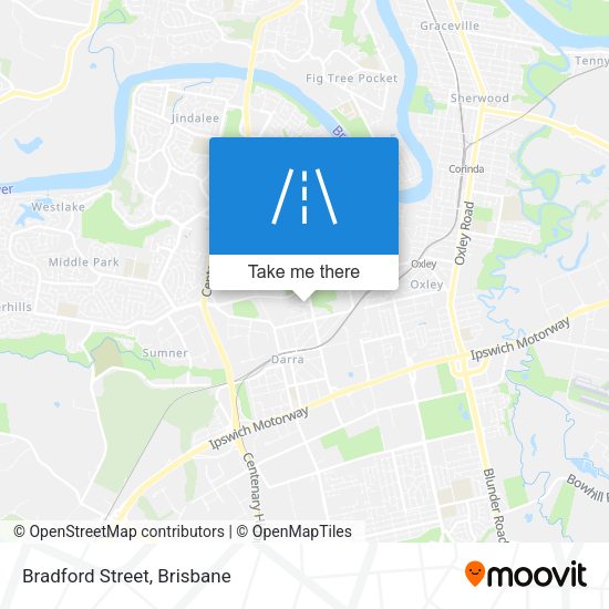 Bradford Street map