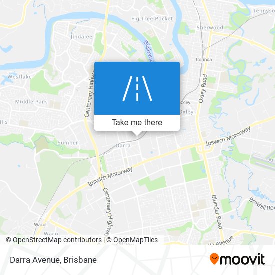 Darra Avenue map