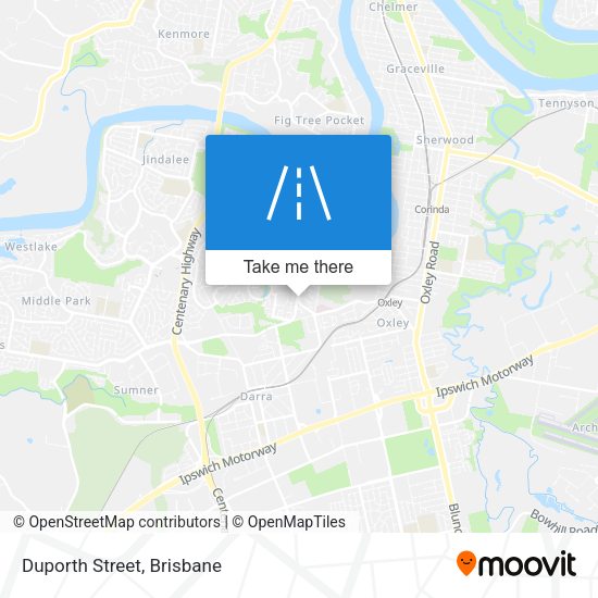 Duporth Street map