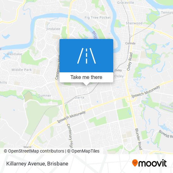 Killarney Avenue map