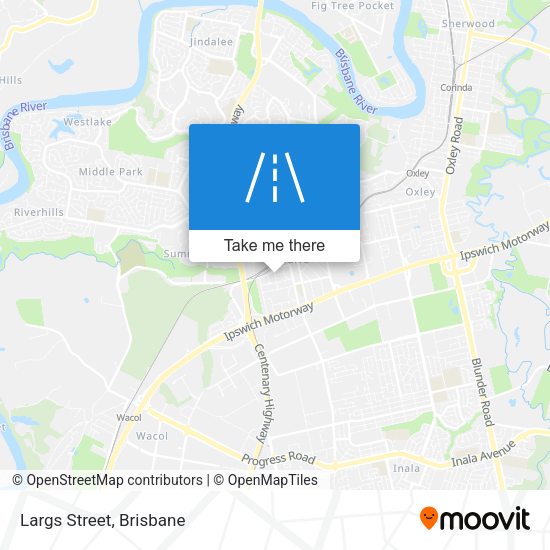 Largs Street map