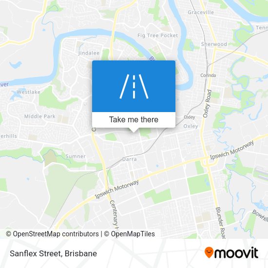 Sanflex Street map