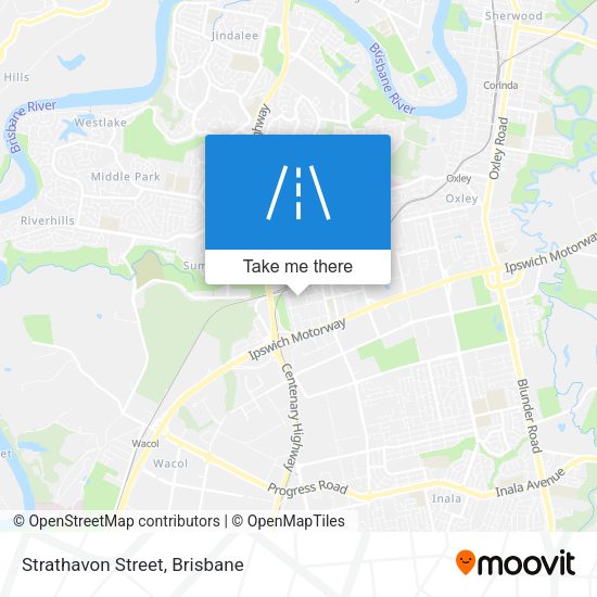 Strathavon Street map