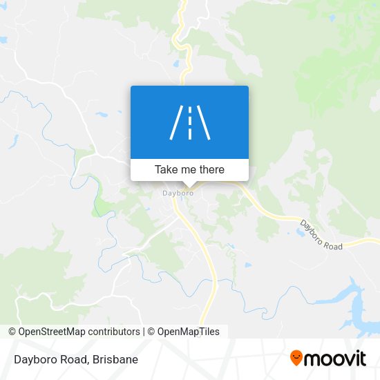 Dayboro Road map