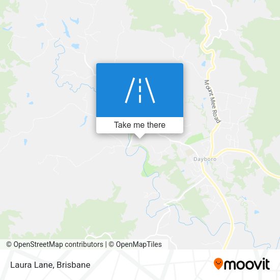 Laura Lane map