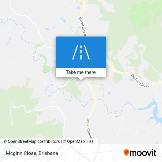 Mcginn Close map