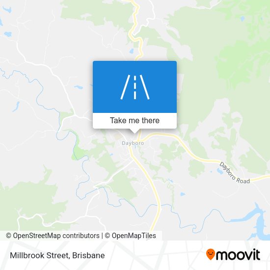 Millbrook Street map
