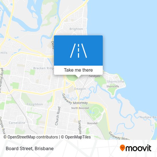 Board Street map