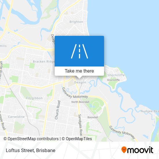 Loftus Street map