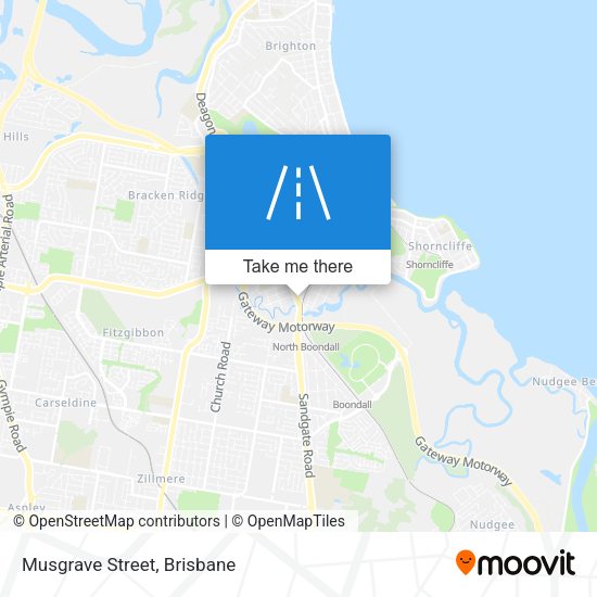 Musgrave Street map