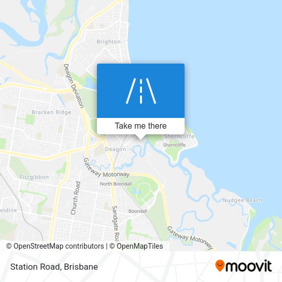 Station Road map