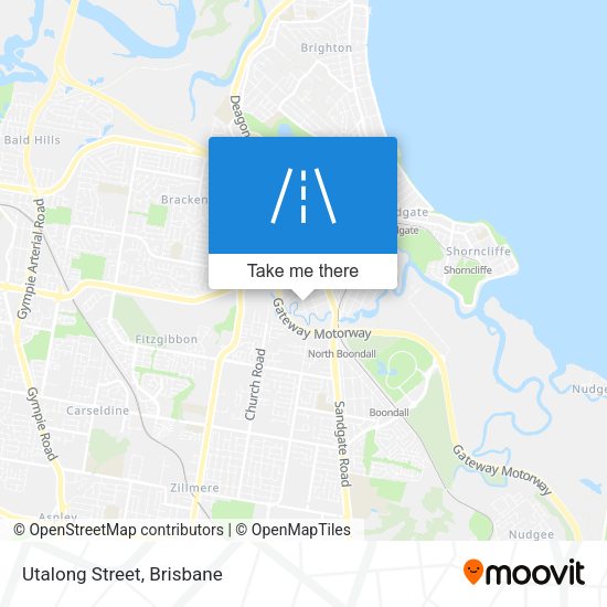 Utalong Street map