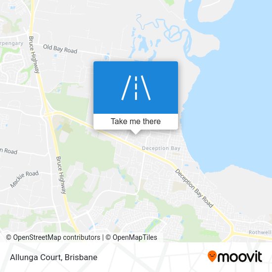 Allunga Court map
