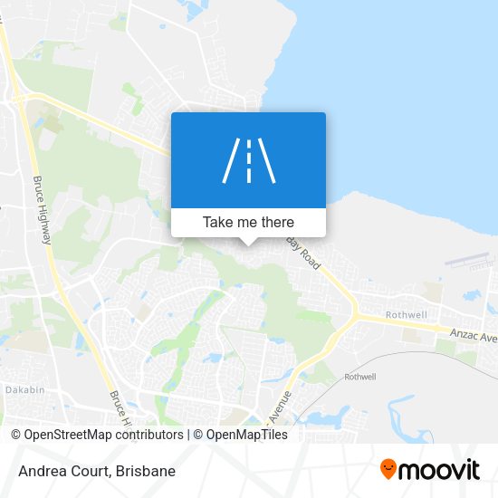 Andrea Court map