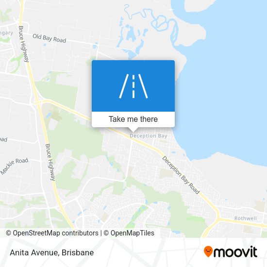 Anita Avenue map