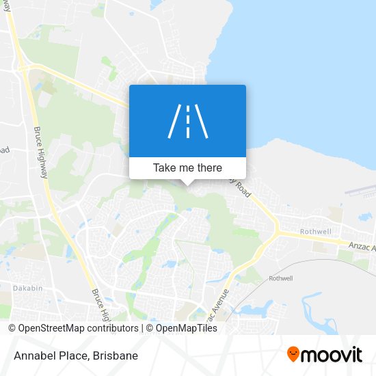 Annabel Place map