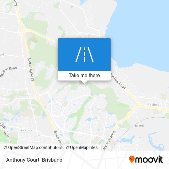 Anthony Court map