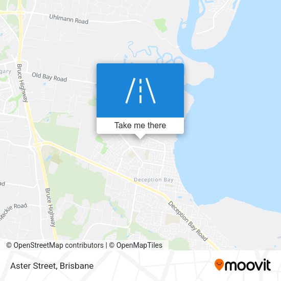 Aster Street map