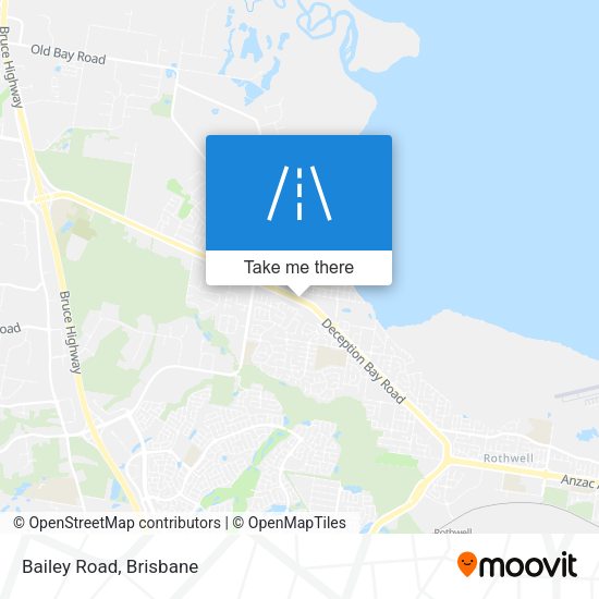 Bailey Road map