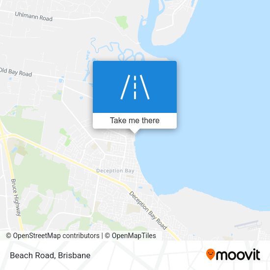 Beach Road map