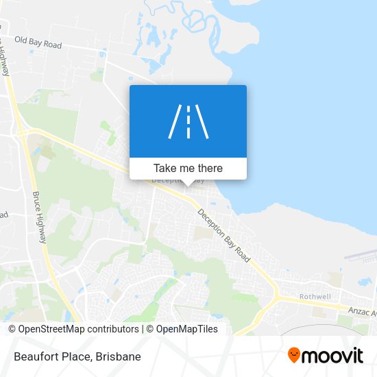 Beaufort Place map