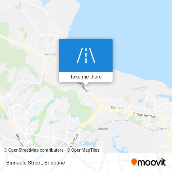 Binnacle Street map