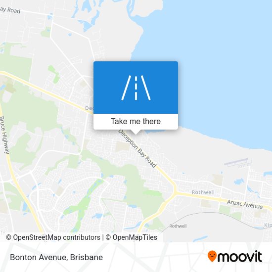 Bonton Avenue map