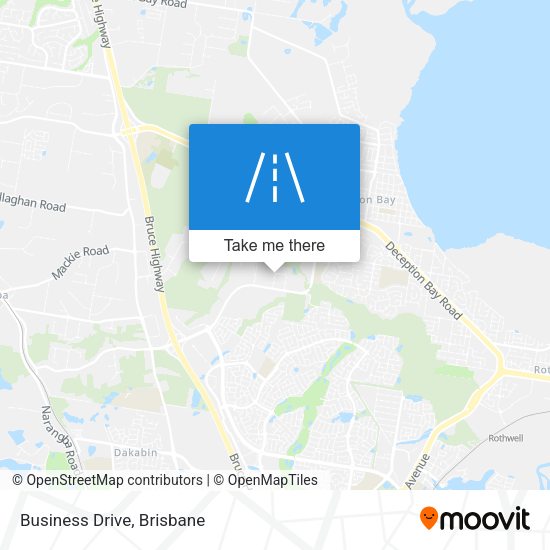 Business Drive map