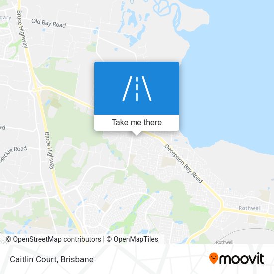 Caitlin Court map