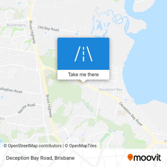 Deception Bay Road map